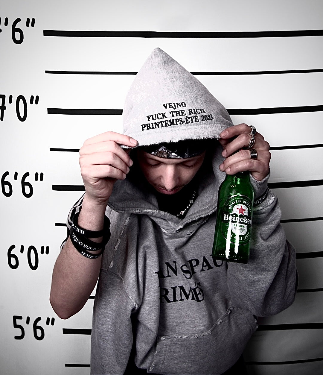 HOODIE EPD VEJNO F*CK THE RICH
