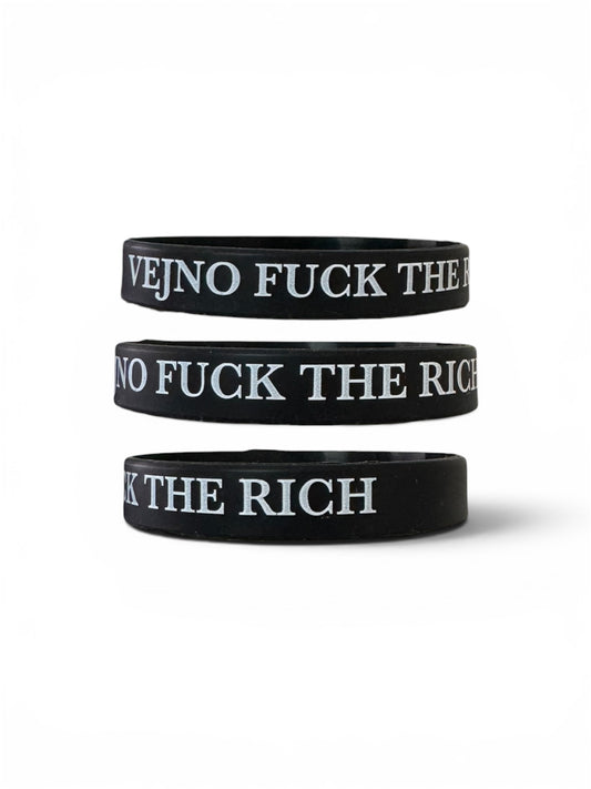 bracelet VEJNO F*CK THE RICH