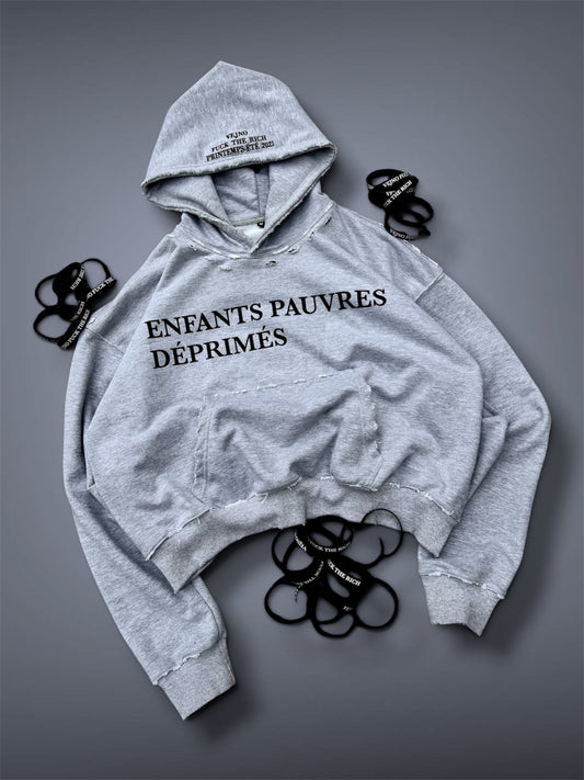 HOODIE EPD VEJNO F*CK THE RICH